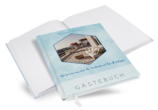 Gästebuch Ferienwohnung "Soft Aqua"