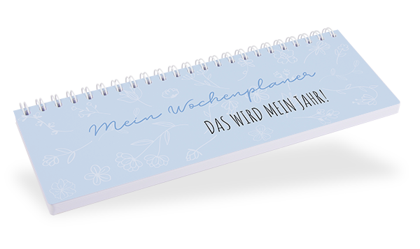 202003 Marthiesens® Tischquerkalender "Blue" Marthiesens® Tischquerkalender "Blue"