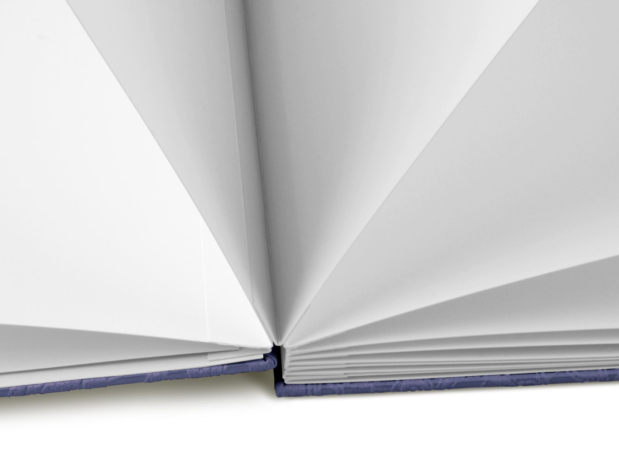 Blockalbum 12 x 12 cm, weiße Inhaltsseiten, mit Bilddurchstanzung