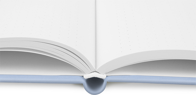 "Light Blue" - Large mit deinem Umschlagdesign "Light Blue" - Large mit deinem Umschlagdesign