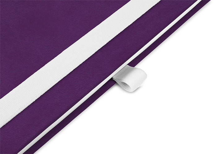 "Imperial Lila" - DIN A5 mit deinem Umschlagdesign "Imperial Lila" - DIN A5 mit deinem Umschlagdesign