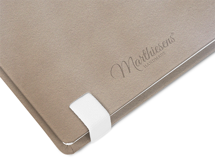 "Recycling-Leder Beige" - DIN A5 "Recycling-Leder Beige" - DIN A5