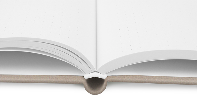 "Recycling-Leder Beige" - DIN A5 "Recycling-Leder Beige" - DIN A5