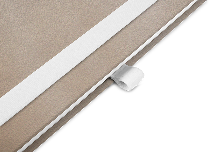 "Recycling-Leder Beige" - DIN A5 "Recycling-Leder Beige" - DIN A5