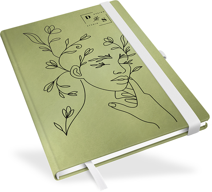 "Pistachio" - Large mit deinem Umschlagdesign "Pistachio" - Large mit deinem Umschlagdesign