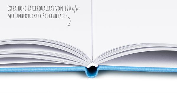 Marthiesens® Bullet Journal, unbedruckt weiß Marthiesens® Bullet Journal, unbedruckt weiß
