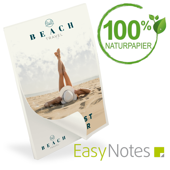 1002050009 Notizblock DIN A5 Naturpapier mit Umschlag Notizblock DIN A5 Naturpapier mit Umschlag